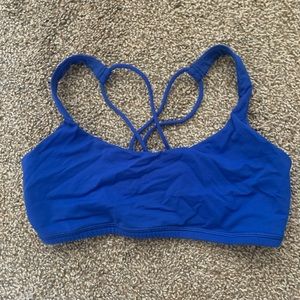 Lululemon Sports Bra Blue